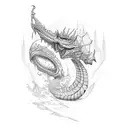 jormungand tattoo design idea