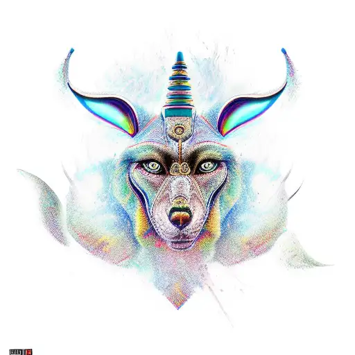 Anubis  tattoo design idea