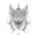 Anubis  tattoo design idea