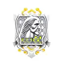 chess with Ukrainian emblems  tattoo design idea