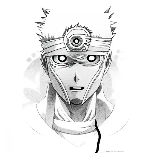 Obito Uchiha tattoo design idea