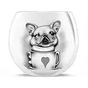 Rubber duck holding a coffee mug tattoo design idea