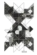 psalm 23:4 tattoo design idea