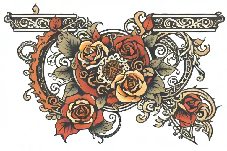 ankle bracelet tattoo tattoo design idea