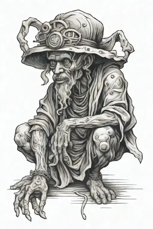 beggar, god, authority, give up  tattoo design idea