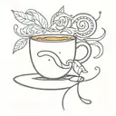 espresso tattoo design idea