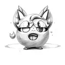 jigglypuff tattoo design idea