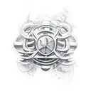 formula 1 car tattoo design idea