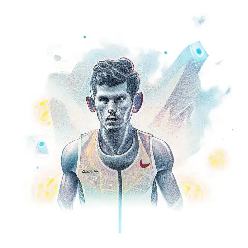 Runner  tattoo design idea