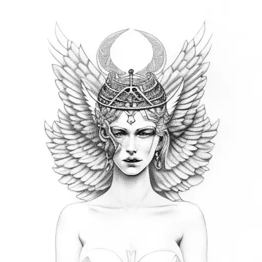 Goddess of Victory tattoo by Dani Ginzburg | Post 31512