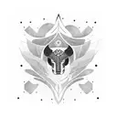 nike goddess tattoo design idea