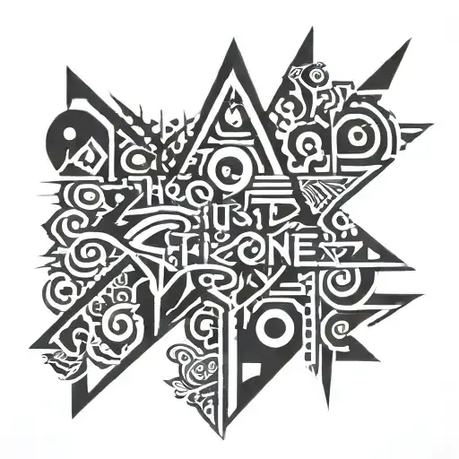 no trust no one tattoo design idea