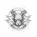 dies irae tattoo design idea