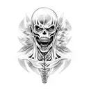 Attack on titan tattoo design idea