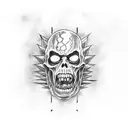 Attack on titan tattoo design idea