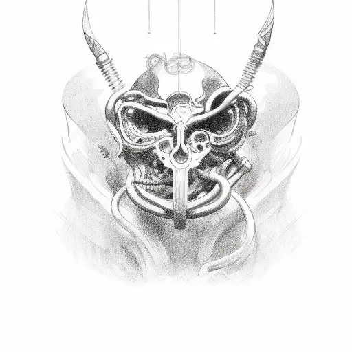 tool band tattoo design idea