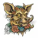 Alf  tattoo design idea