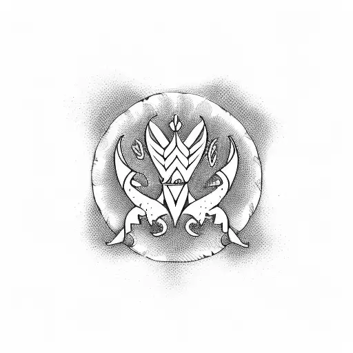 Combine the symbols of triathlon and Wales into a unique design tattoo design idea