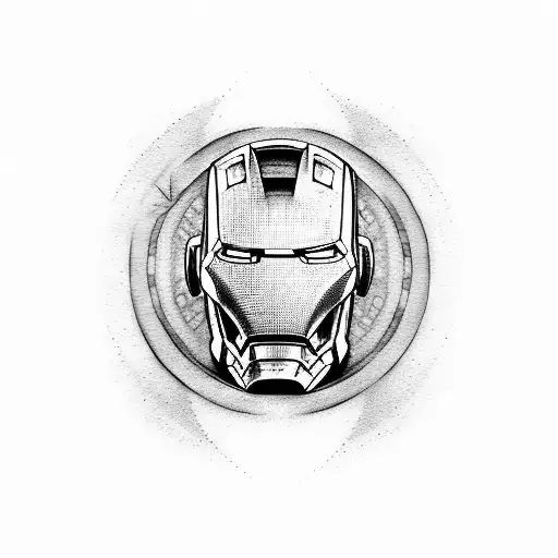 The iconic Ironman Wales logo tattoo design idea