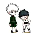 killua and Zenitsu tattoo design idea