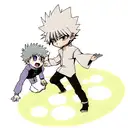 killua and Zenitsu tattoo design idea