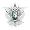 beatle tattoo design idea