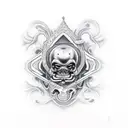 beatle tattoo design idea