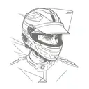 Charles Leclerc formula 1 tattoo design idea