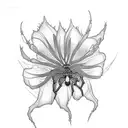 spider lilly tattoo design idea