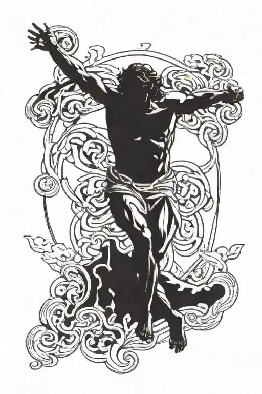 atlas greek mythology tattoo design idea