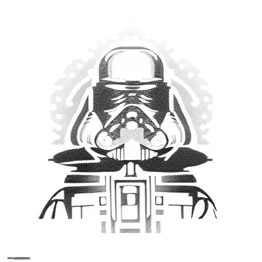 Lego Star Wars Obi wan quoting "I have the high ground" in comic form tattoo design idea