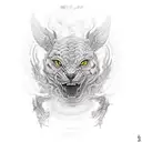 trust no one tattoo design idea