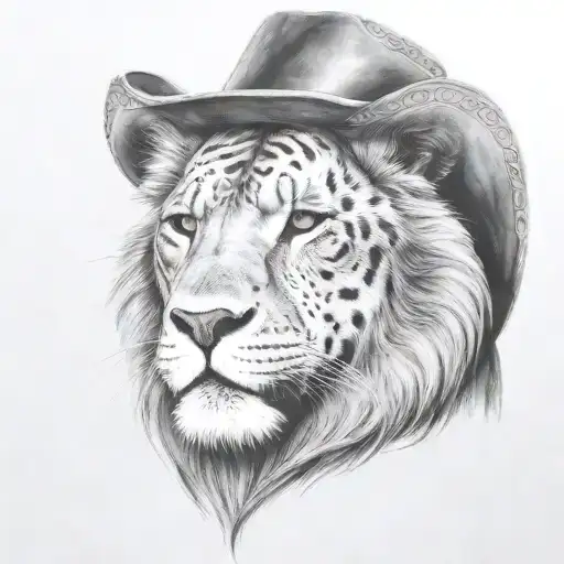 CON SOMBRERO  tattoo design idea