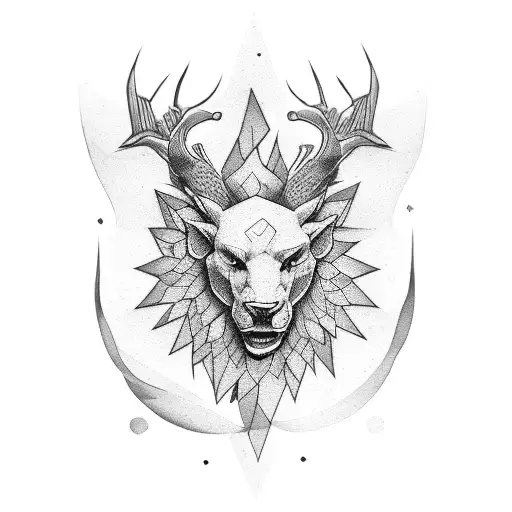 strength and freedom tattoo design idea