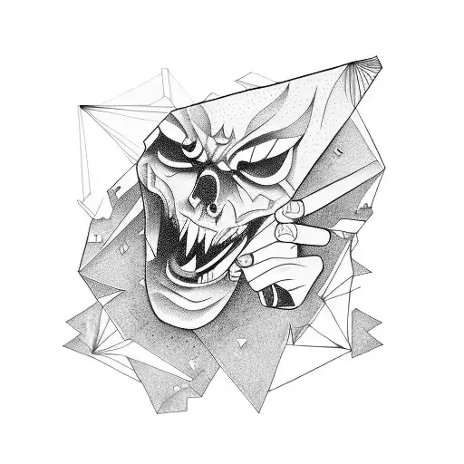 Anger, emotions, anxiety, overthinking, Strength  tattoo design idea