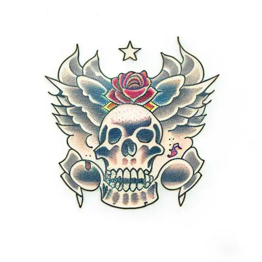 Gluttony tattoo design idea