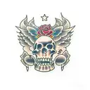 Gluttony tattoo design idea