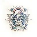 Gluttony tattoo design idea