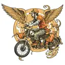 landing, brotherhood tattoo design idea