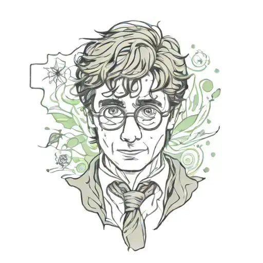 Harry Potter tattoo design idea