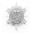 Small horror movie fillers tattoo design idea