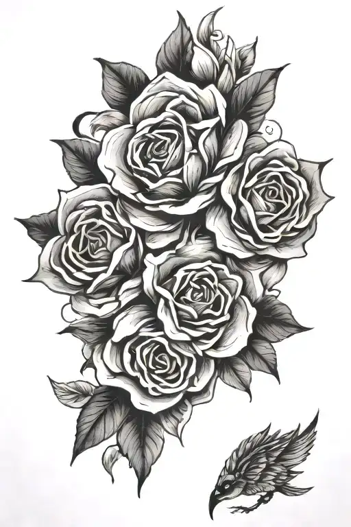 anxiety mental health tattoo design idea