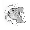 guppy tattoo design idea