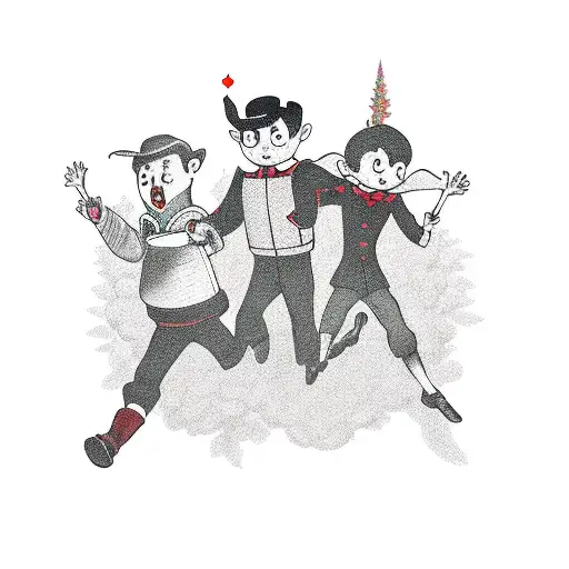 over the garden wall  tattoo design idea