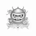 over the garden wall creepy tattoo design idea