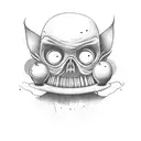 over the garden wall creepy tattoo design idea