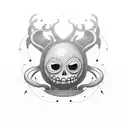 over the garden wall creepy tattoo design idea