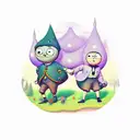 over the garden wall  tattoo design idea