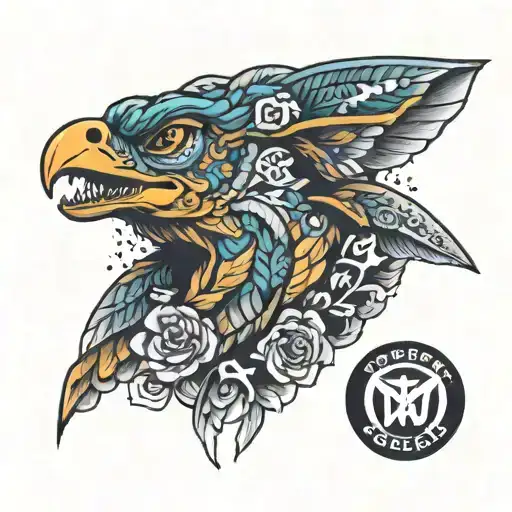 drake tattoo design idea