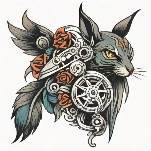 turbo tattoo design idea